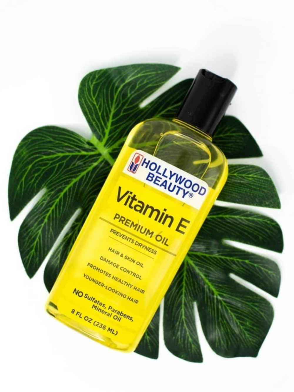 Hollywood Beauty Vitamin E Premium Oil Hair & Skin Oil 2oz. NWT - Picture 2 of 4